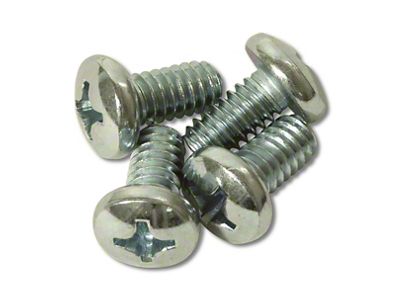 Door Handle Screws; 4-Pieces (56-62 Corvette C1)
