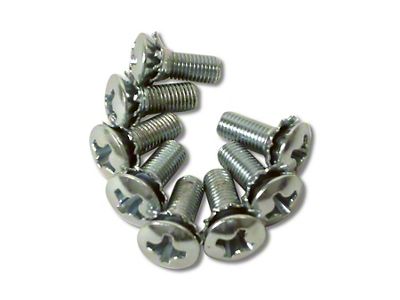 1956-1962 Corvette Door Hinge Cover Screws. 8 Piece Set