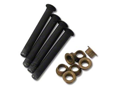 1963-1967 Corvette Door Hinge Pin and Bushing Set. 12 Piece
