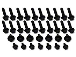 Auto Accessories of America Door Hinge Screw Set. 32 Piece (63-67 Corvette C2)