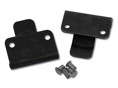 1963-1967 Corvette Door Hinge Striker Springs. with Rivets