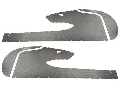 1959 Corvette Door and Kick Panel Sheet Metal. 4 Piece