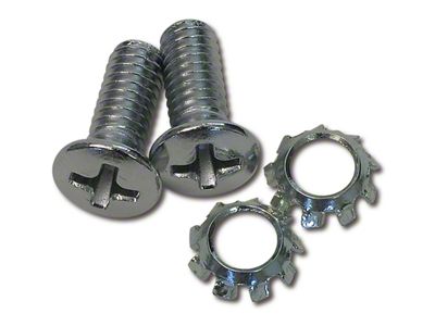 1968-1977 Corvette Door Latch Handle Screws. 4 Piece Set