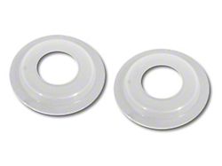 CA 1965-1977 Corvette Door Lock Knob Spacers. Plastic