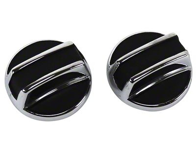 1968-1977 Corvette Door Lock Knobs. Inside - Reproduction