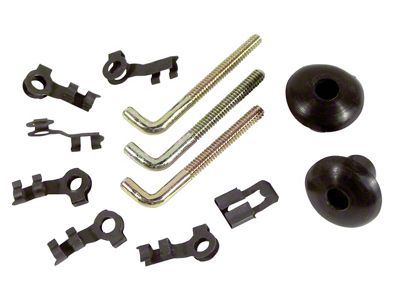 1968-1977 Corvette Door Lock Rod Rebuild Kit