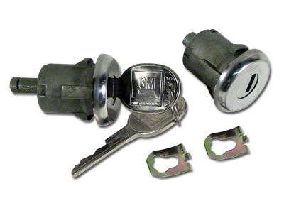 1978-1982 Corvette Door Locks. Driver Side Electric/RH Manual