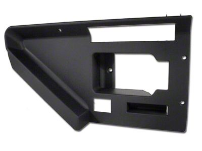 1986-1989 Corvette Door Open Latch Bezel. Passenger Side 86-87 with Power Locks