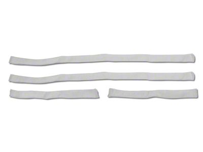 1956-1962 Corvette Door Open Rod Cloth Sleeve Kit