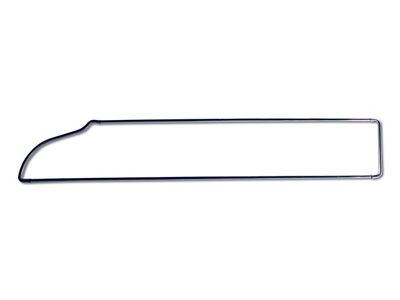 1965-1967 Corvette Door Panel Racetrack Trim. 8 Piece