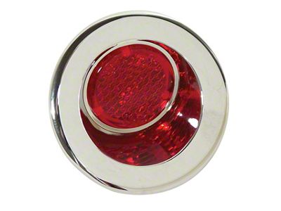 Door Panel Reflector; 1-Piece (58-62 Corvette C1)