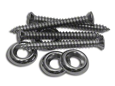 1978-1982 Corvette Door Panel Screw Set. Lower - 8 Piece