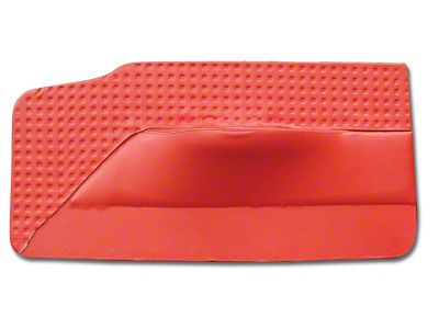 Door Panels; Red (56-57 Corvette C1)