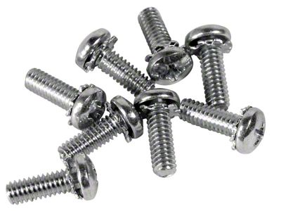 1961-1962 Corvette Door Post Weatherstrip Clip Set. 18 Piece