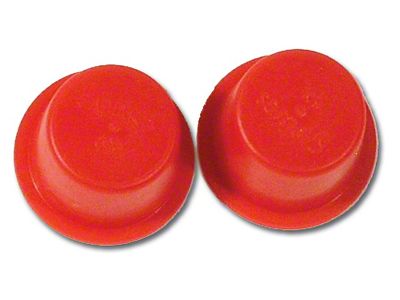 1963-1967 Corvette Door Sill Plugs. Coupe; Under Sill