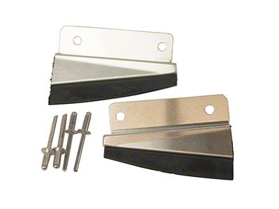 1979-1982 Corvette Door Sill Water Diverters. 79 Late Replacement