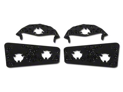 1963-1967 Corvette Door Striker Anti-Skid Plate Set