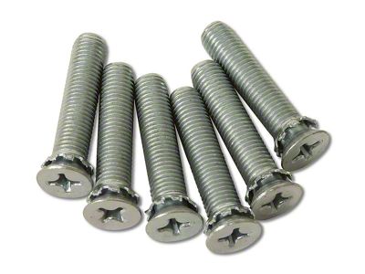 1956-1962 Corvette Door Striker Screw Set. 6 Piece