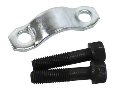 1968-1981 Corvette Driveshaft U-Joint Retainer Strap and Bolts