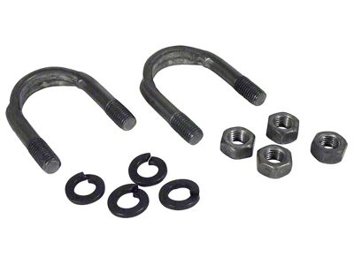 Driveshaft U-Joint U-Bolt With Washers and Nuts (53-82 Corvette C1, C2 & C3)