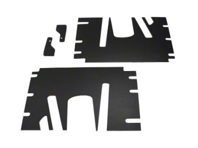 1989-1996 Corvette Durable ABS Plastic Inner Fender Skirt Dust Shields