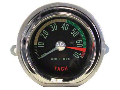 Electronic Tachometer; Hi RPM (Late 61-62 Corvette C1)