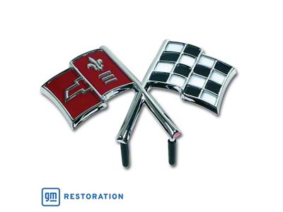 1966 Corvette Emblem. Front