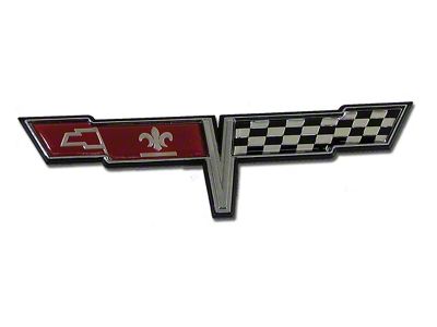 1980 Corvette Emblem. Gas Lid