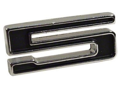 1970-1972 Corvette Emblem. Hood Number 5
