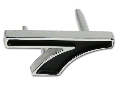 1967-1969 Corvette Emblem. Hood Number 7