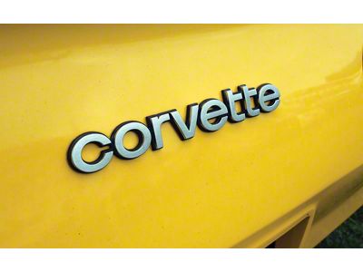 1980-1982 Corvette Emblem. Rear