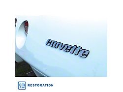 1976-1979 Corvette Emblem. Rear Letters 8 1/4 Inch Length