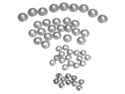 Emblem Speednut Kit; 51-Pieces (1969 Corvette C3)