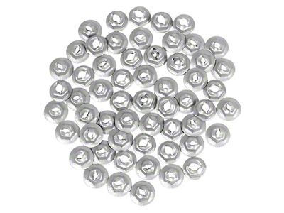 Emblem Speednut Kit; 60-Pieces (1958 Corvette C1)