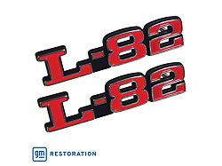 1973-1979 Corvette Emblems. Hood L-82