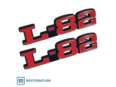 1973-1979 Corvette Emblems. Hood L-82