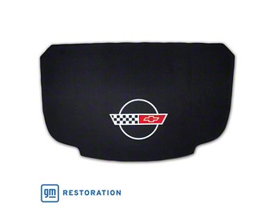 1986-1996 Corvette Embroidered Coupe Roof Panel Headliner