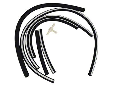 1973 Corvette Emission Hose Kit. 350 Manual