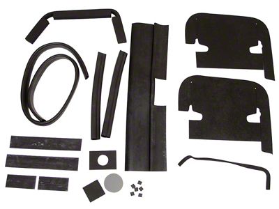 1967 Corvette Engine Compartment Seal Kit. 327 with Air Conditioning
