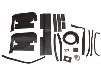1967 Corvette Engine Compartment Seal Kit. 427 with Air Conditioning