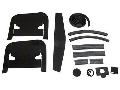 1964-1965 Corvette Engine Compartment Seal Kit. with Air Conditioning