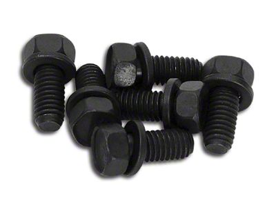 Engine Mount Bolt Set; 6-Piece (63-67 Corvette C2)