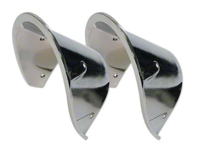 Exhaust Bezels (68-69 Corvette C3)