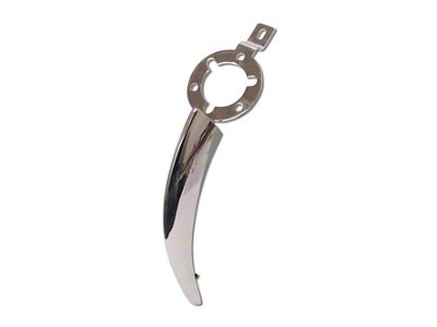 1956-1957 Corvette Exhaust Chrome. Lower Bezel /Trim