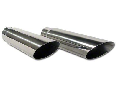 Exhaust Extensions; Stainless Steel (68-69 Corvette C3)