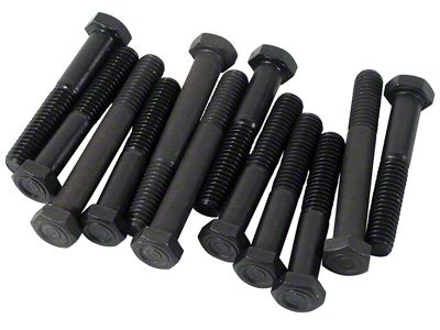 1957-1979 Corvette Exhaust Manifold Bolt Set. 12 Piece