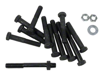 1964-1965 Corvette Exhaust Manifold Bolt Set. Fuel Injection