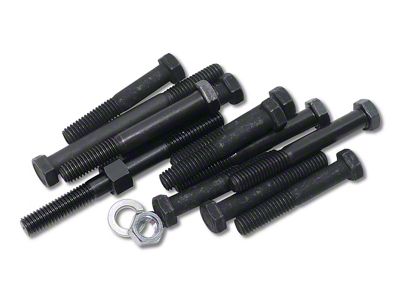 1964-1974 Corvette Exhaust Manifold Bolt Set. Small Block with Air Conditioning