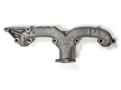 1956 Corvette Exhaust Manifold. Driver Side 2 Inch - Dated