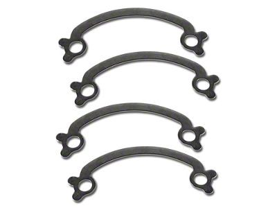 1965-1967 Corvette Exhaust Manifold Lock Set. 396/427 Stainless Steel
